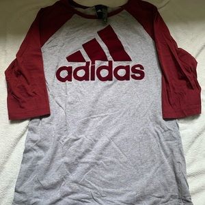 Adidas 3/4 sleeve tee